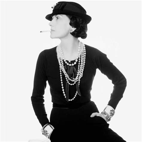 Coco Chanel pearls dress